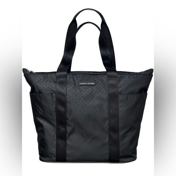 Tommy Hilfiger Large Black Tote Bag - Picture 9 of 9